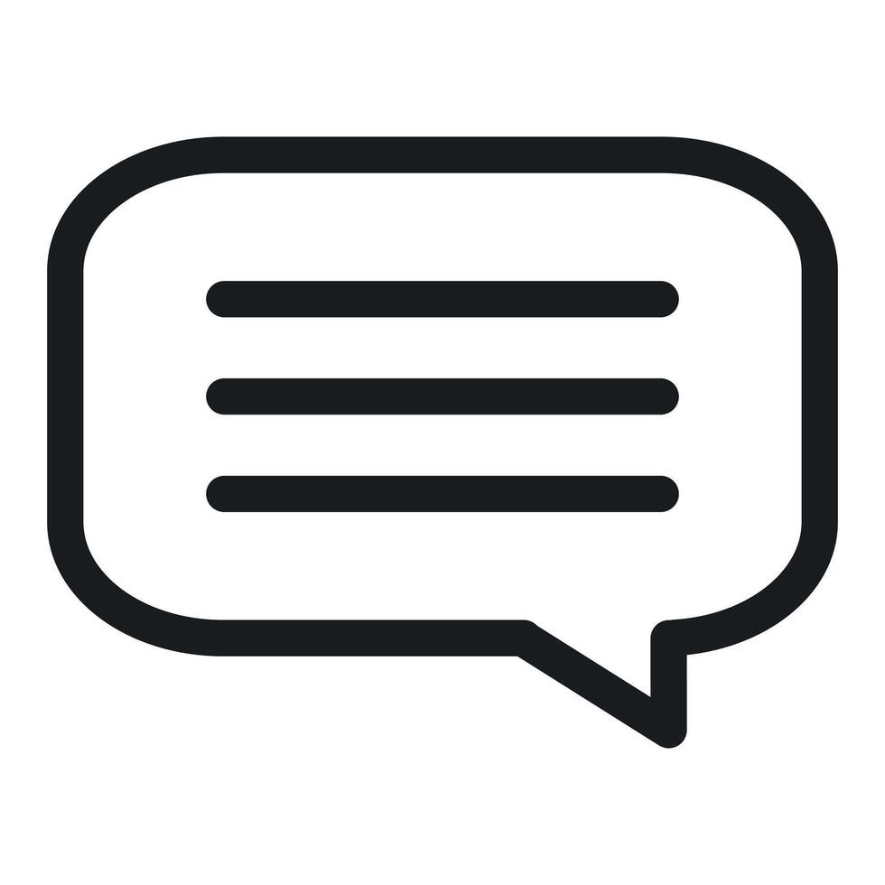 Comment icon set vector