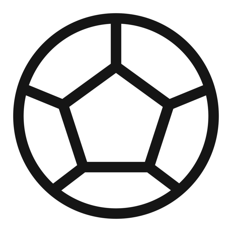 Soccer Ball Icon Ideal for Sports Fans vector