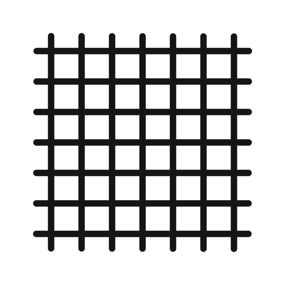 Neat Grid Icon for Web Design vector