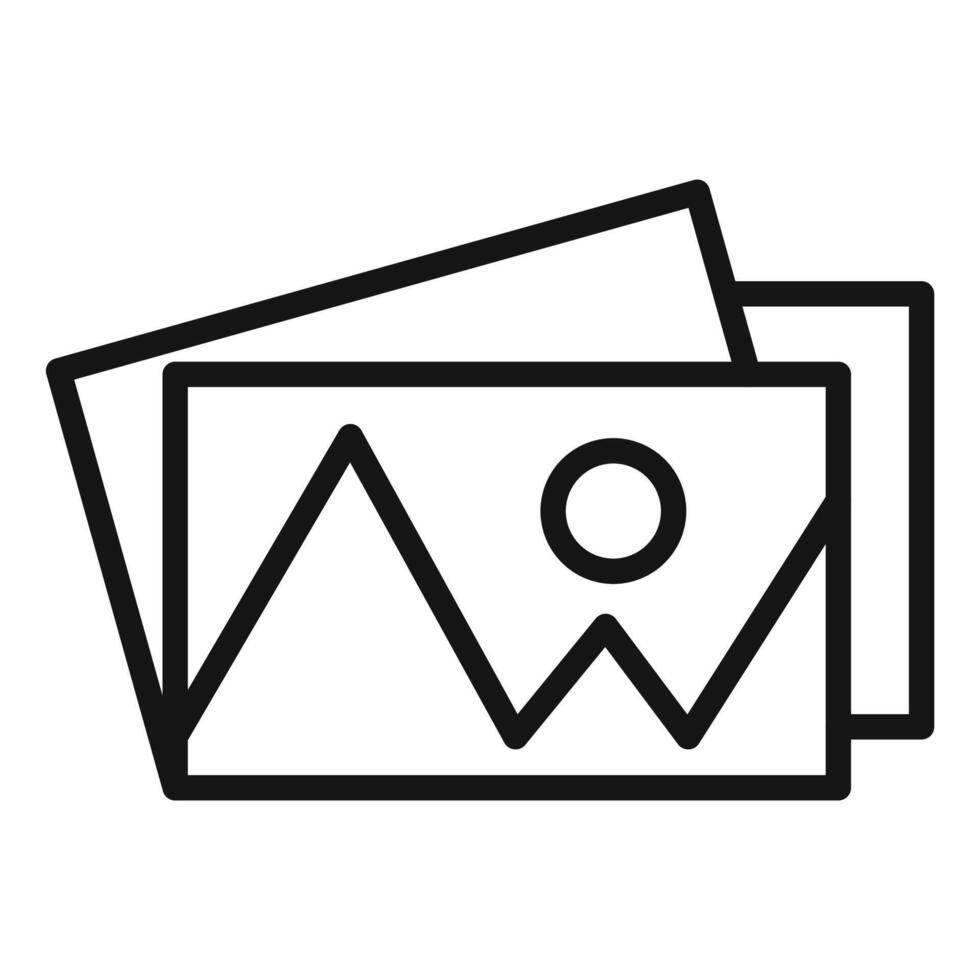 Art Gallery Icon Ideal for Exhibitions and Showcases vector