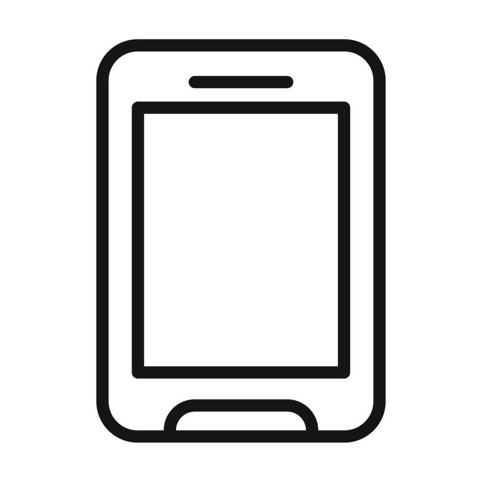 Mobile Device Notch Icon Perfect for Smartphone Interface vector