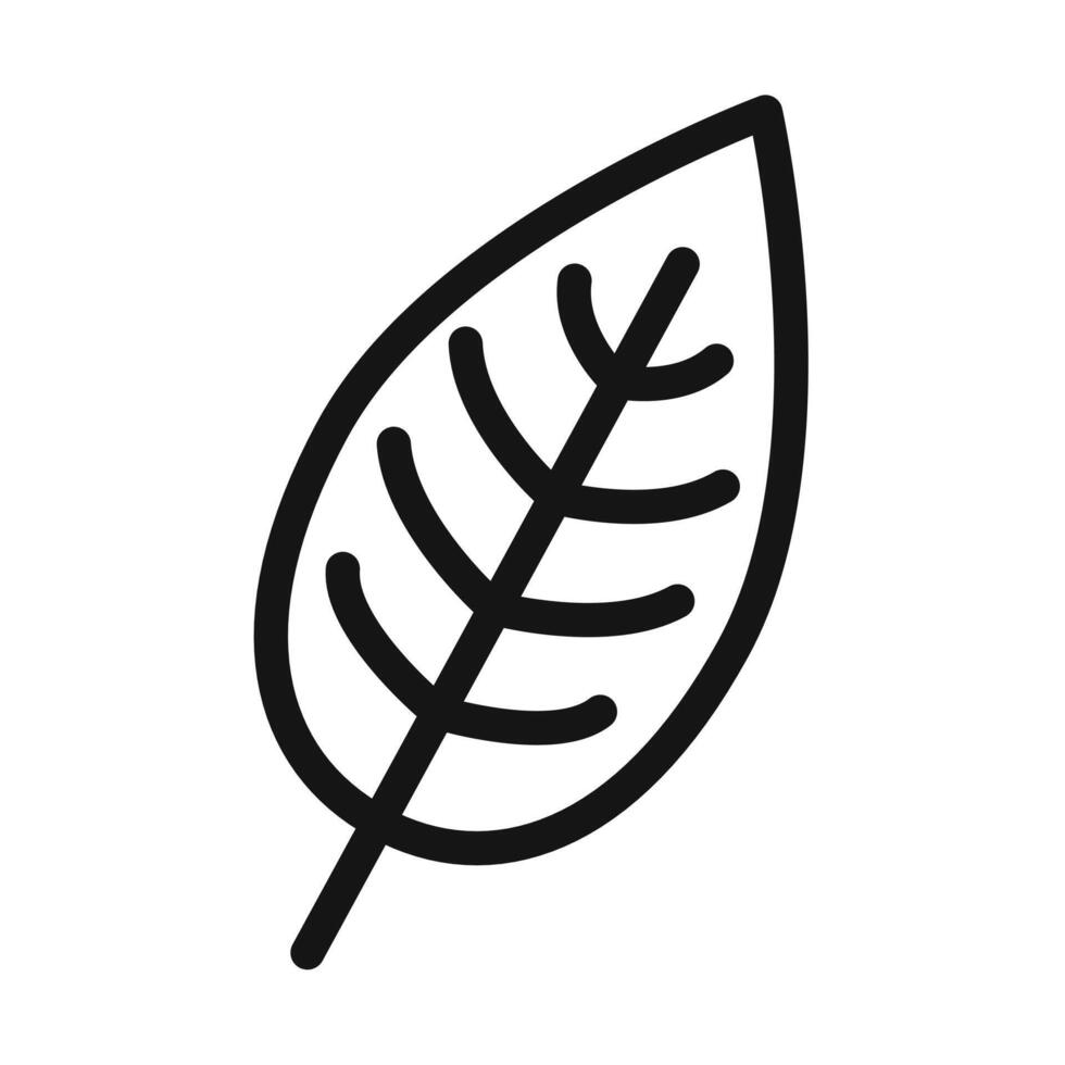 Leaf icon set vector