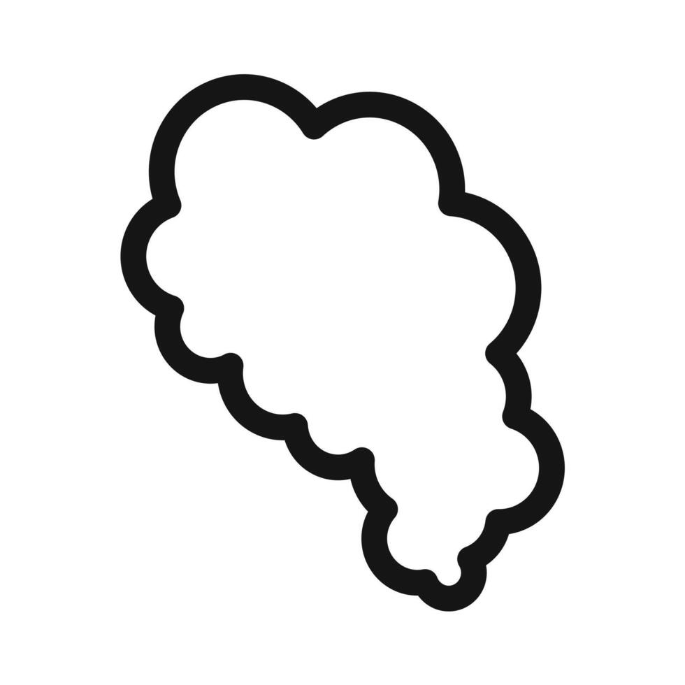 Smoke Icon Series Vapor Illustrations for Environmental and Safety Applications vector
