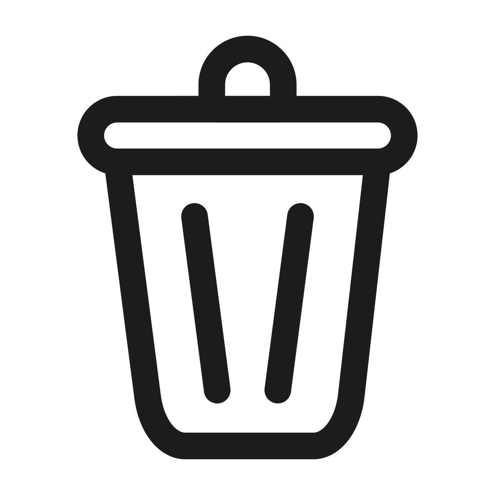 Recycling Trash Icon Ideal for Waste Management and Disposal vector