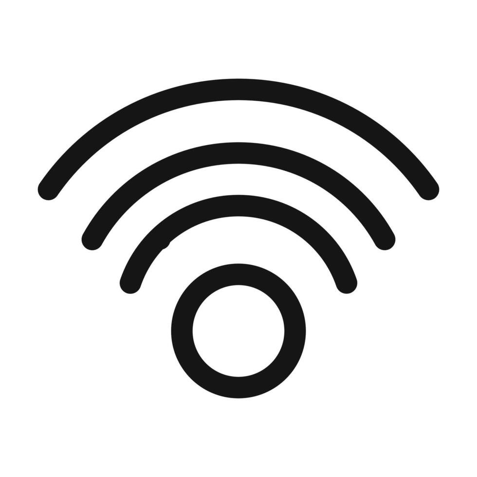 Wifi icon set vector