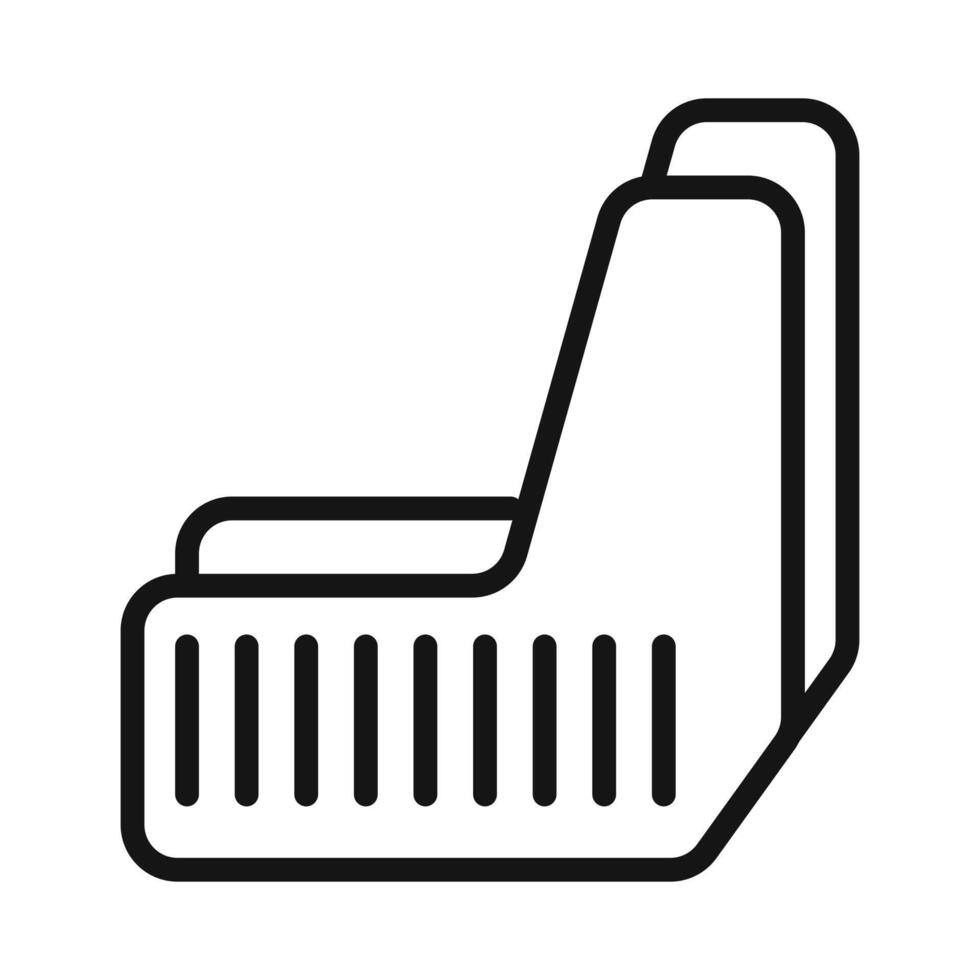 Car mud flap icon mark in filled style vector