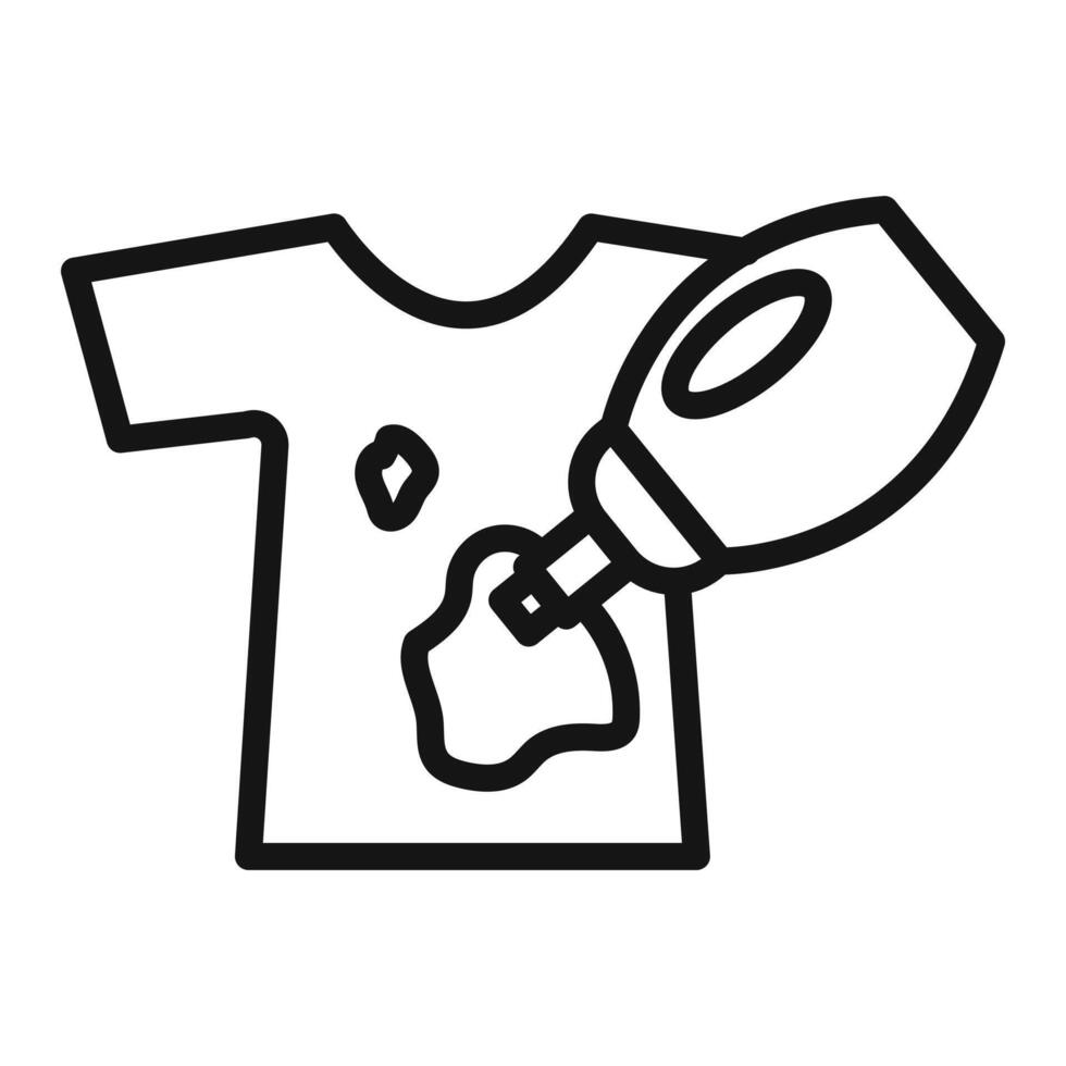 Softener clothes dirt Symbol mark in filled style vector