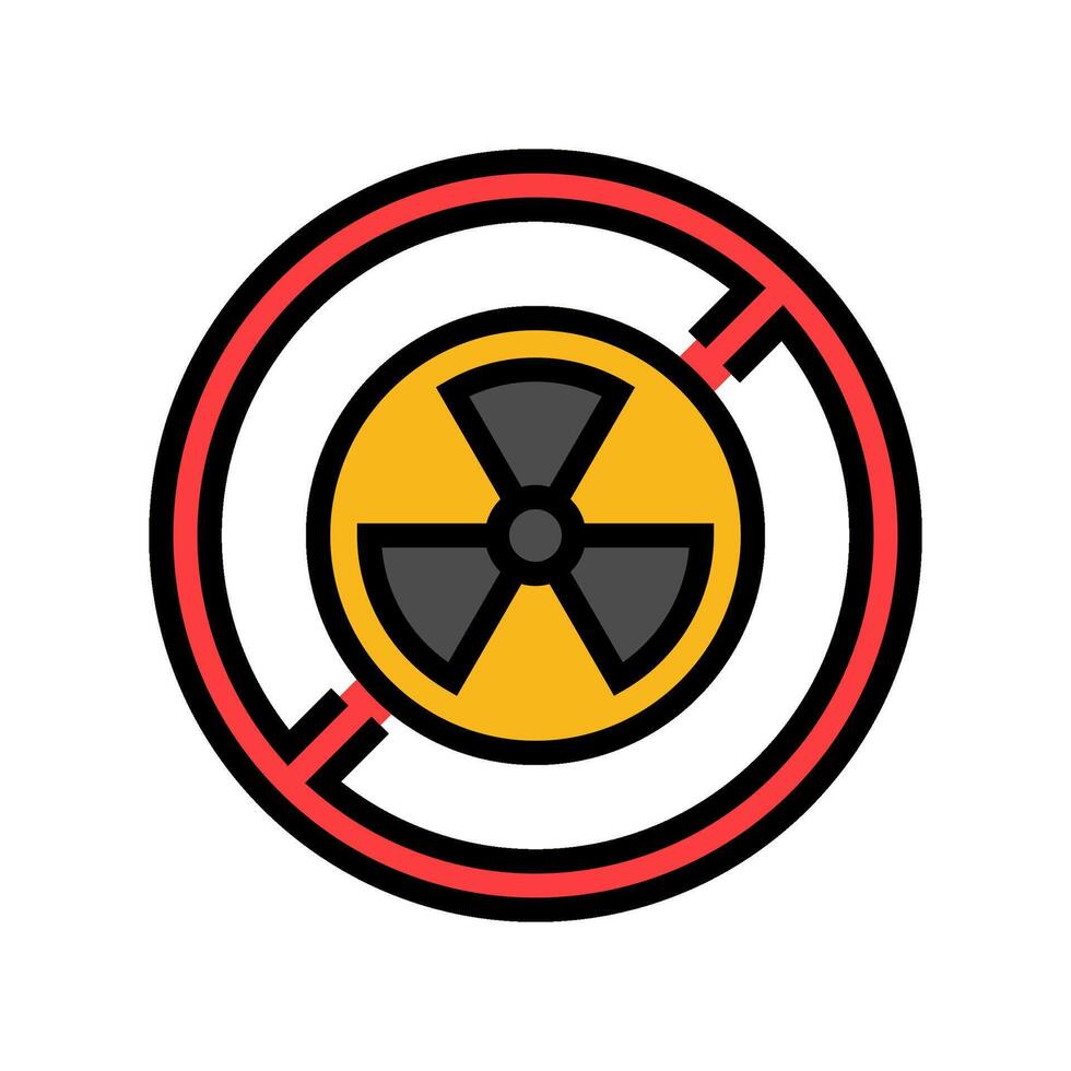 zero toxins product label caution color icon illustration vector