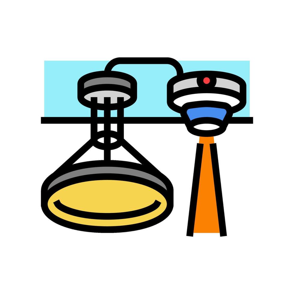 occupancy sensors energy color icon illustration vector