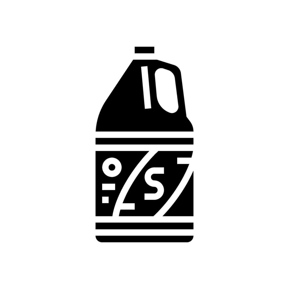 solvent dry cleaning glyph icon illustration vector