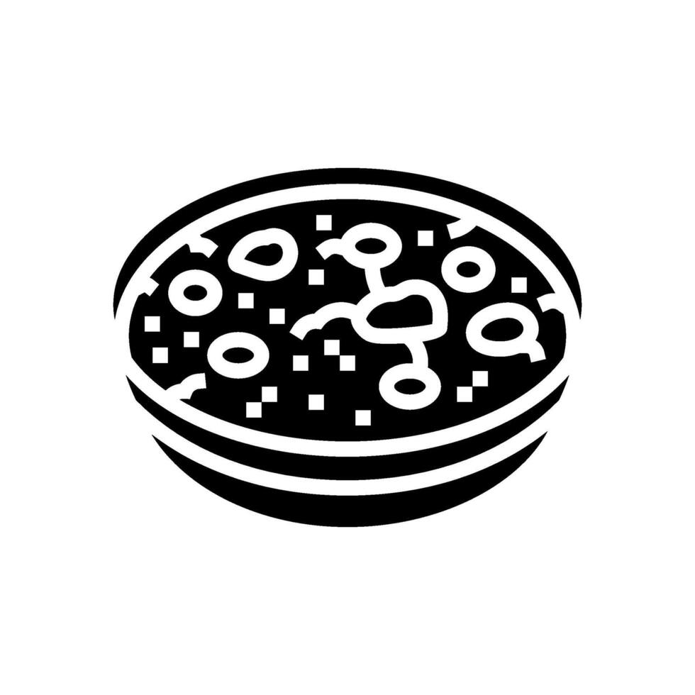 laba festival chinese holiday glyph icon illustration vector