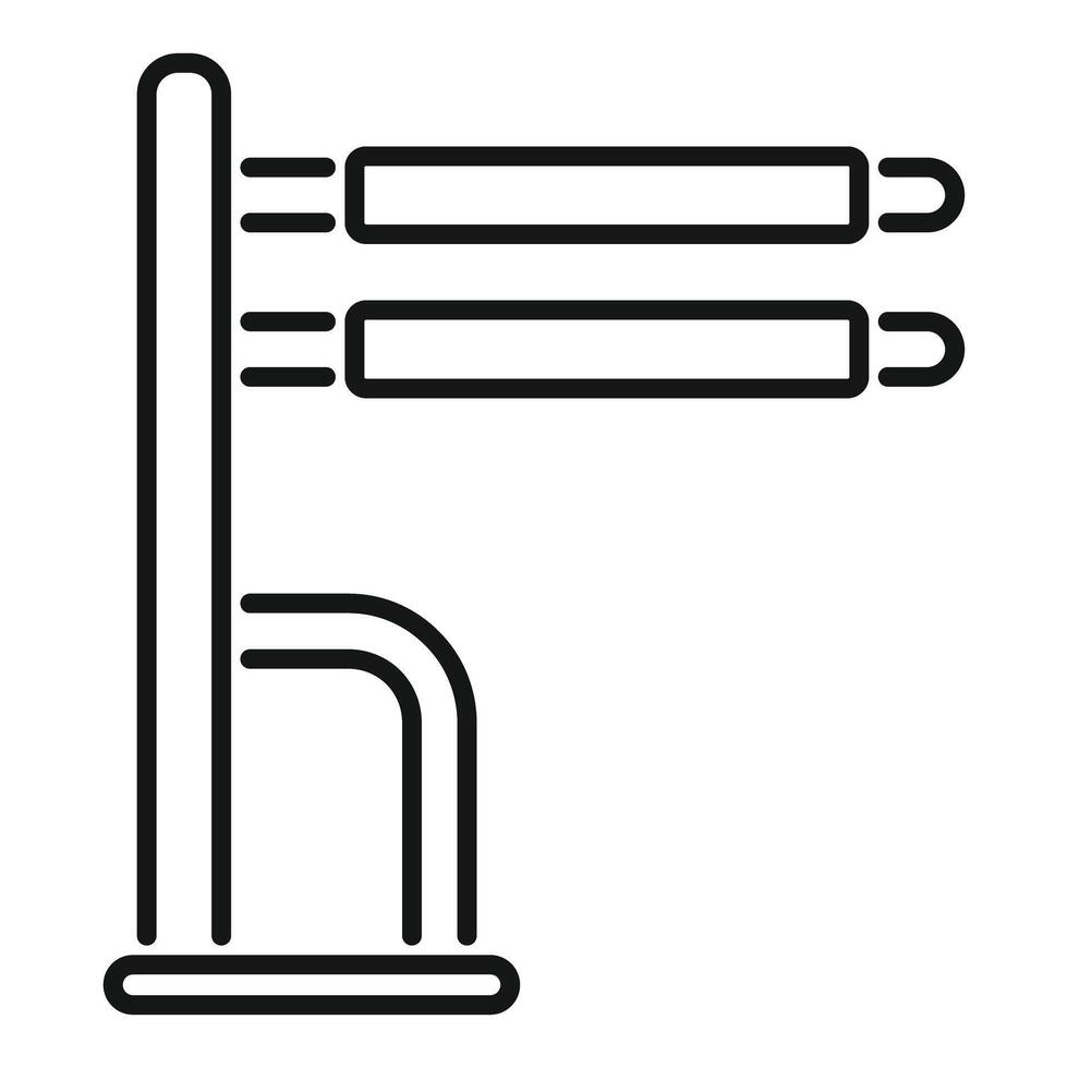 Turnstile gate entrance allowing one person access icon vector