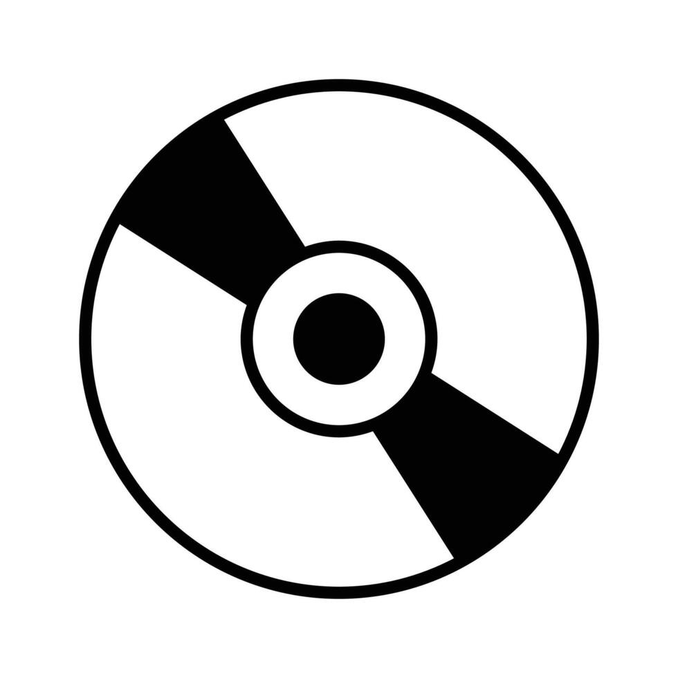 Ready to use icon of compact disc, trendy design vector