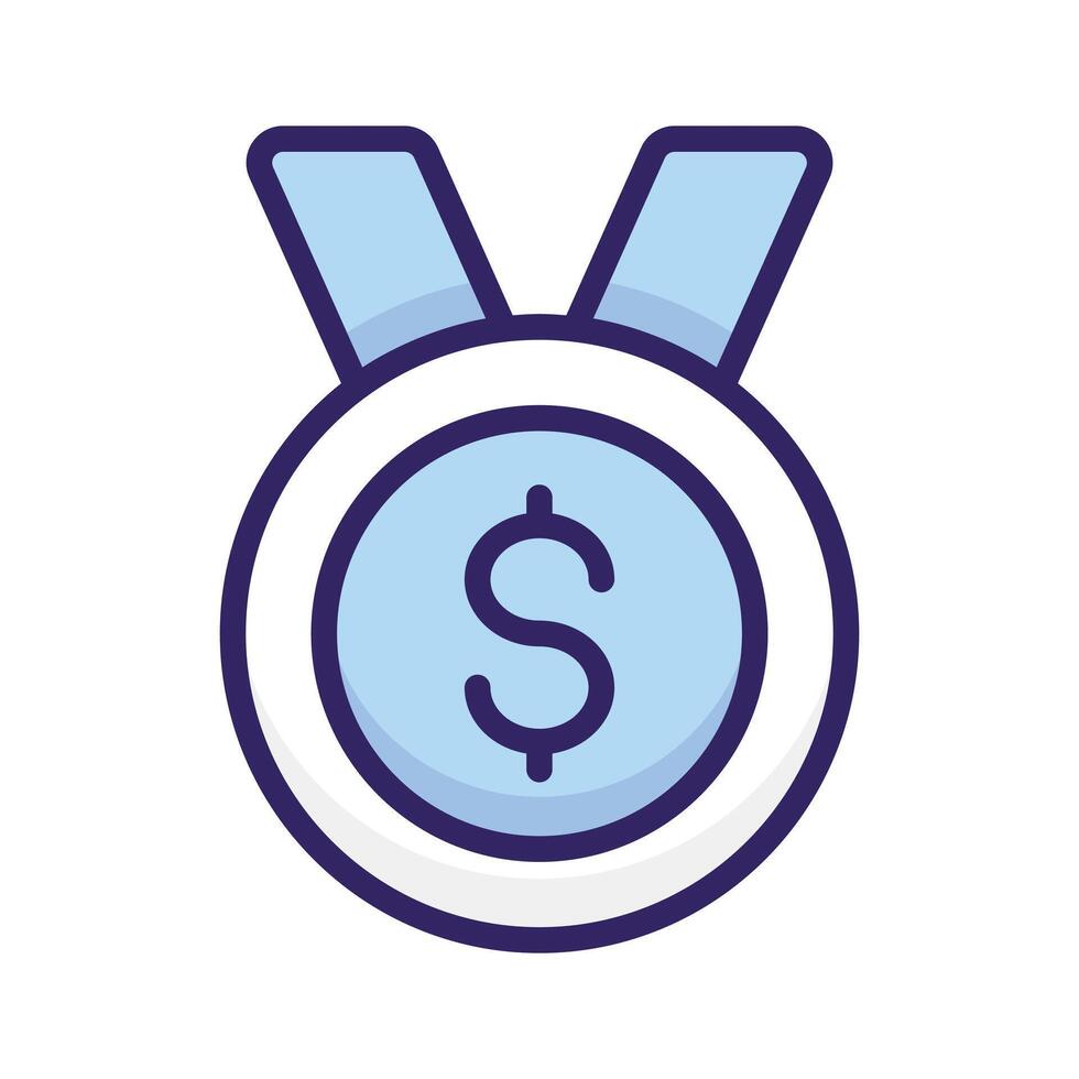 Flat of star badge, modern icon of quality badge in editable style vector