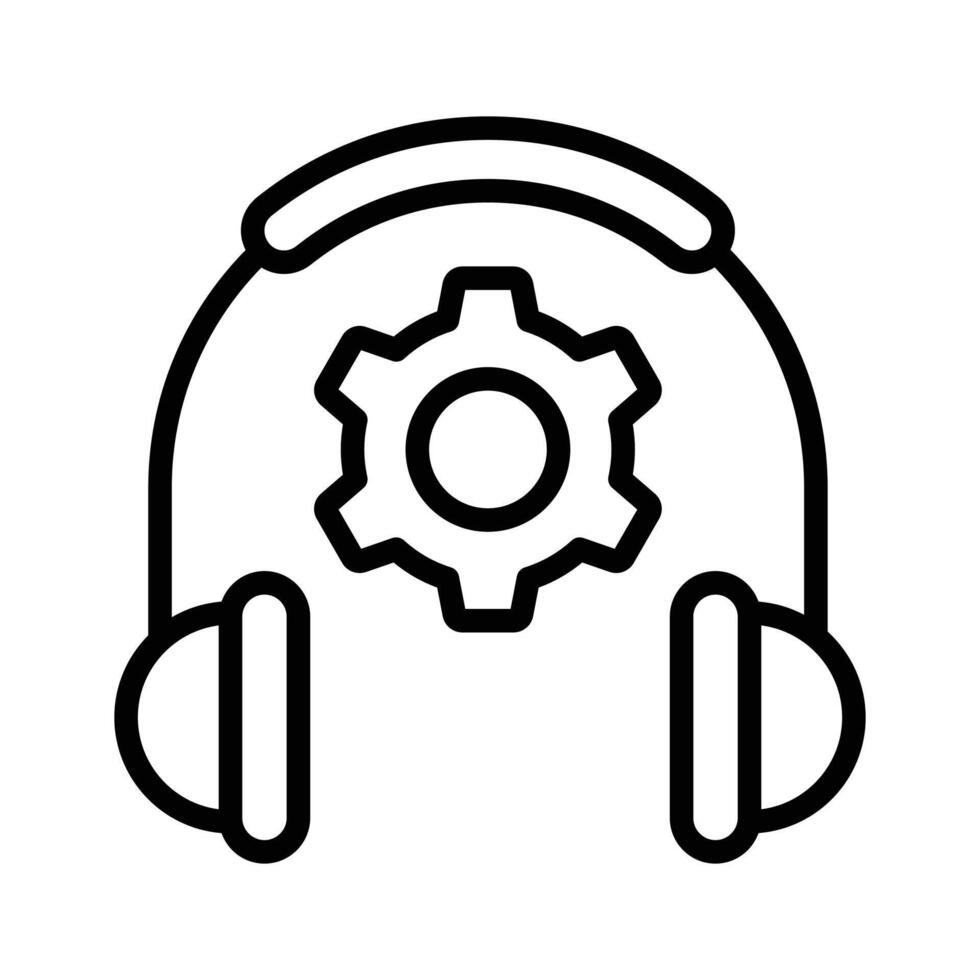Grab this beautifully designed icon of technical support vector