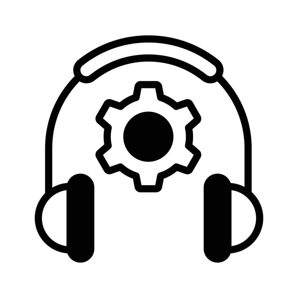 Grab this beautifully designed icon of technical support vector