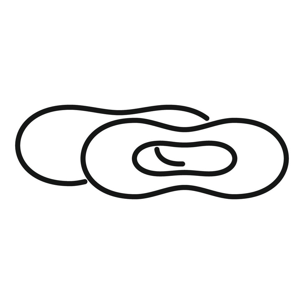 Peanut butter icon showing creamy nut paste spreading vector