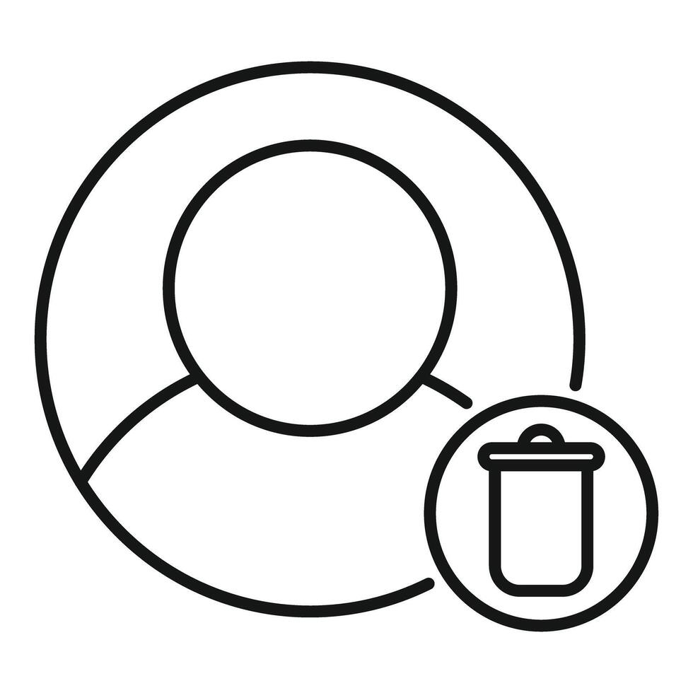 User account being deleted from server database vector