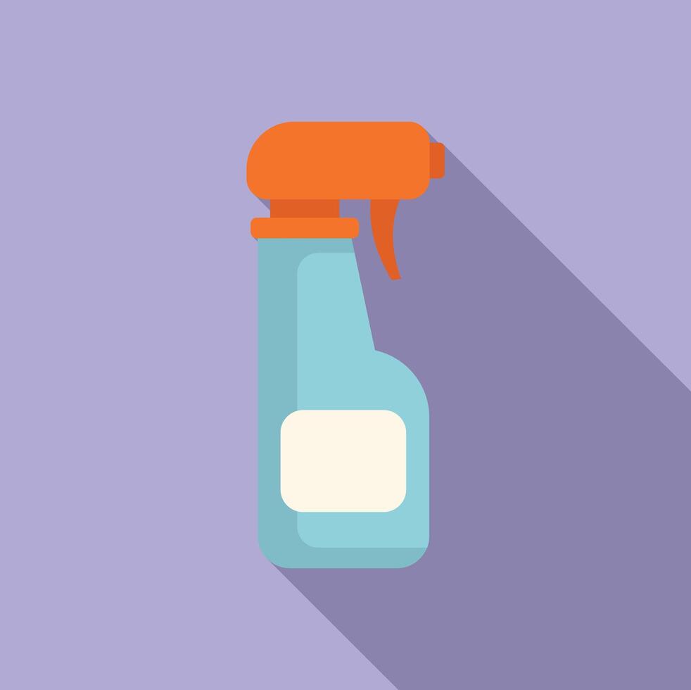 Spray bottle for cleaning and disinfecting surfaces vector