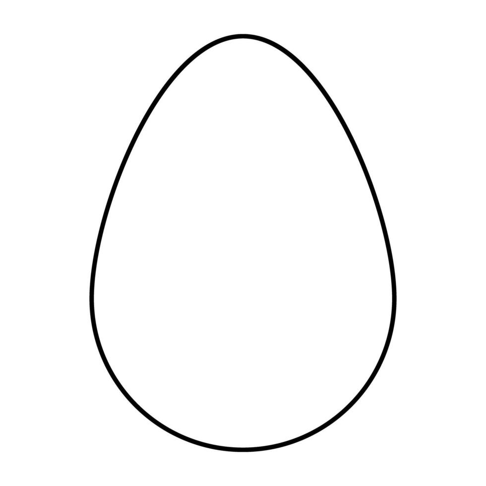 Modern design icon of egg vector