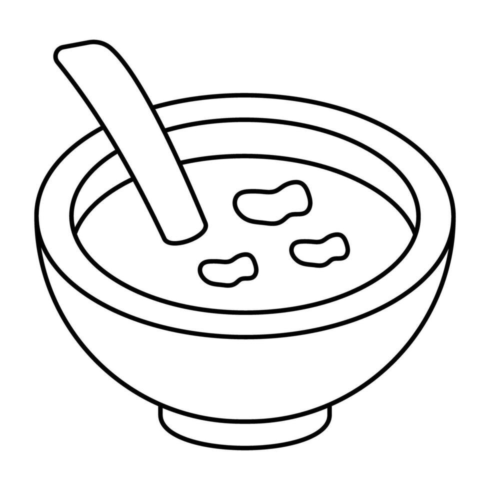 Creative design icon of soup vector