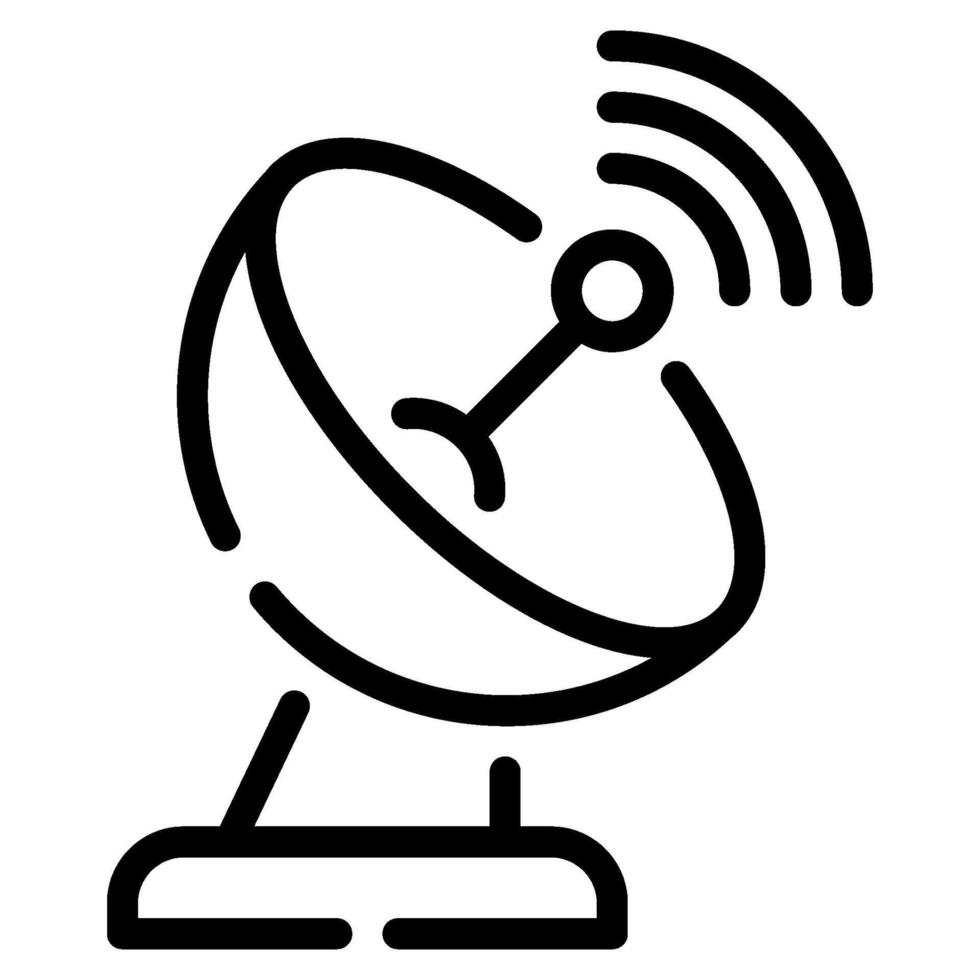 Satellite icon for web, app, infographic, etc vector