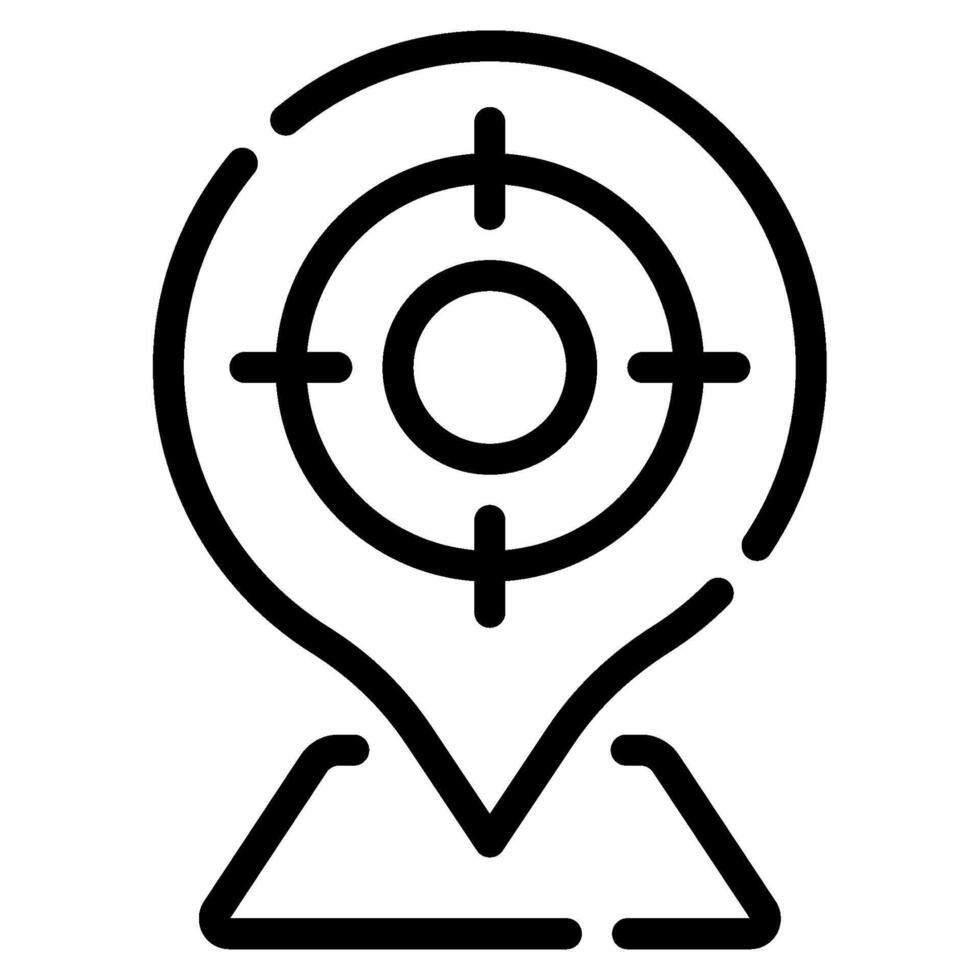 Target icon for web, app, infographic, etc vector