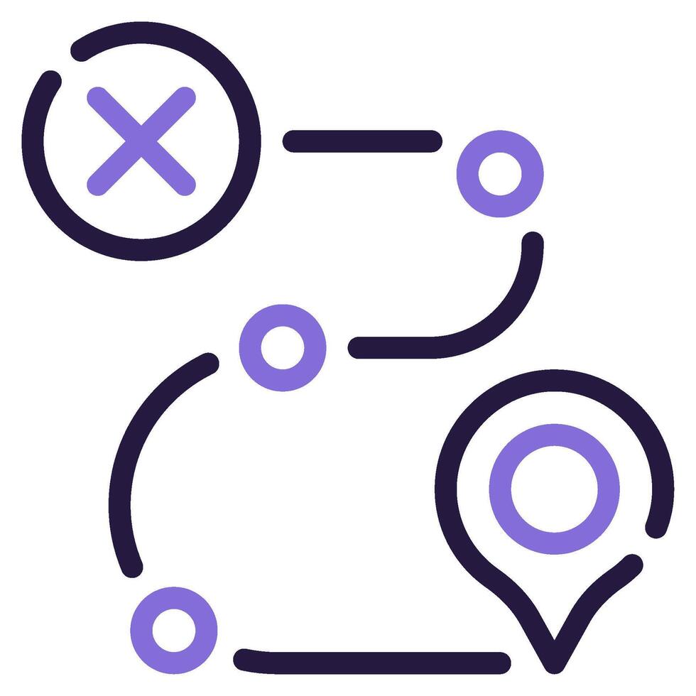 Waypoint icon for web, app, infographic, etc vector