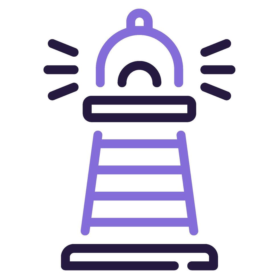 Beacon icon for web, app, infographic, etc vector