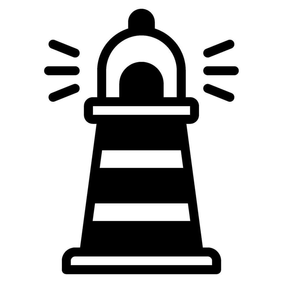Beacon icon for web, app, infographic, etc vector
