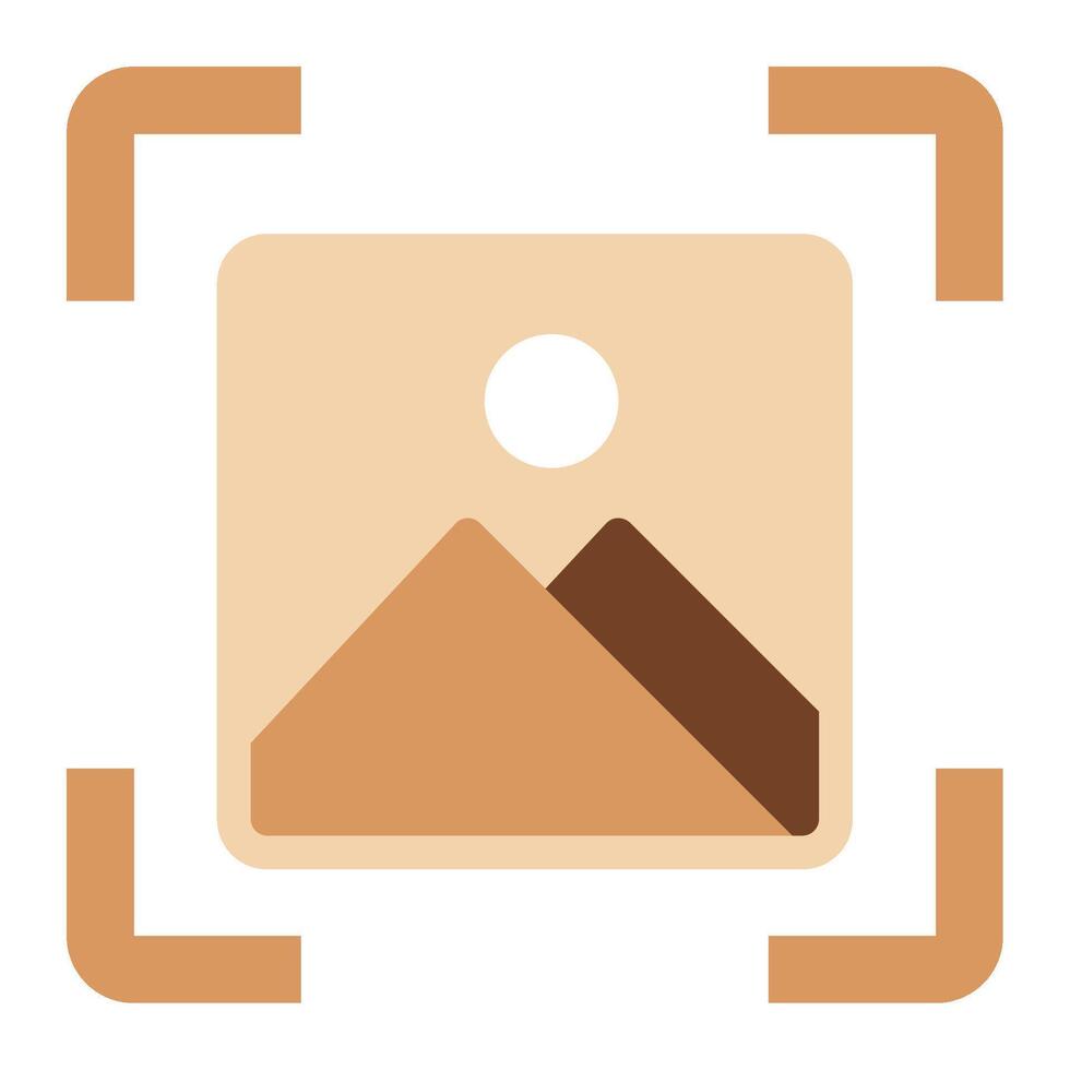 Photography Frame icon for web, app, infographic, etc vector