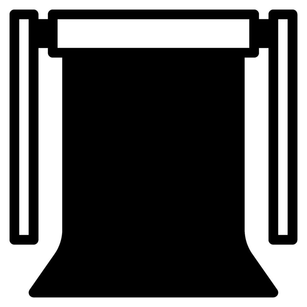 Photography Backdrop icon for web, app, infographic, etc vector