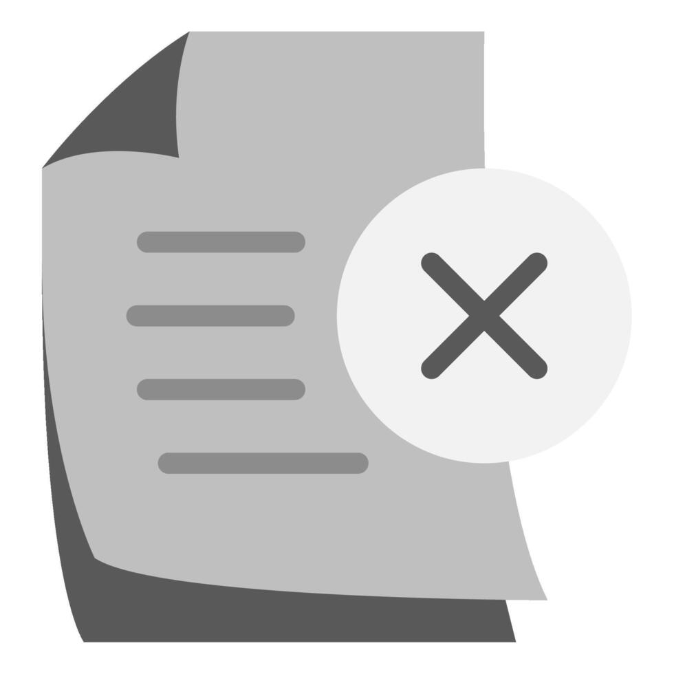 No Documents icon for web, app, infographic, etc vector