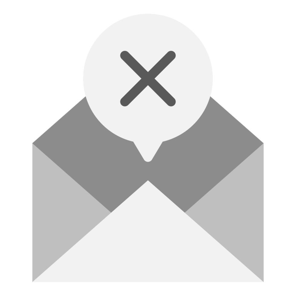 No Messages icon for web, app, infographic, etc vector