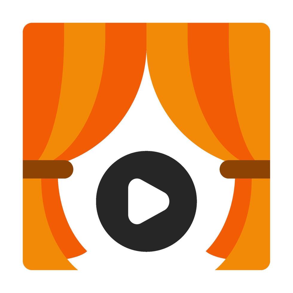 Curtain icon for web, app, infographic, etc vector