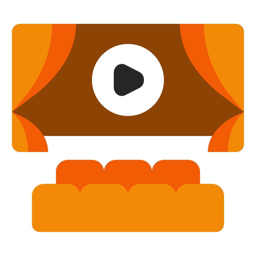 Cinema icon for web, app, infographic, etc vector