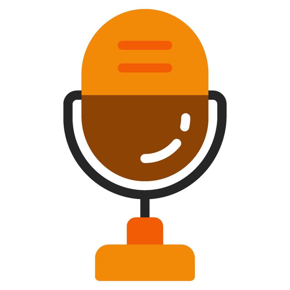 Microphone icon for web, app, infographic, etc vector