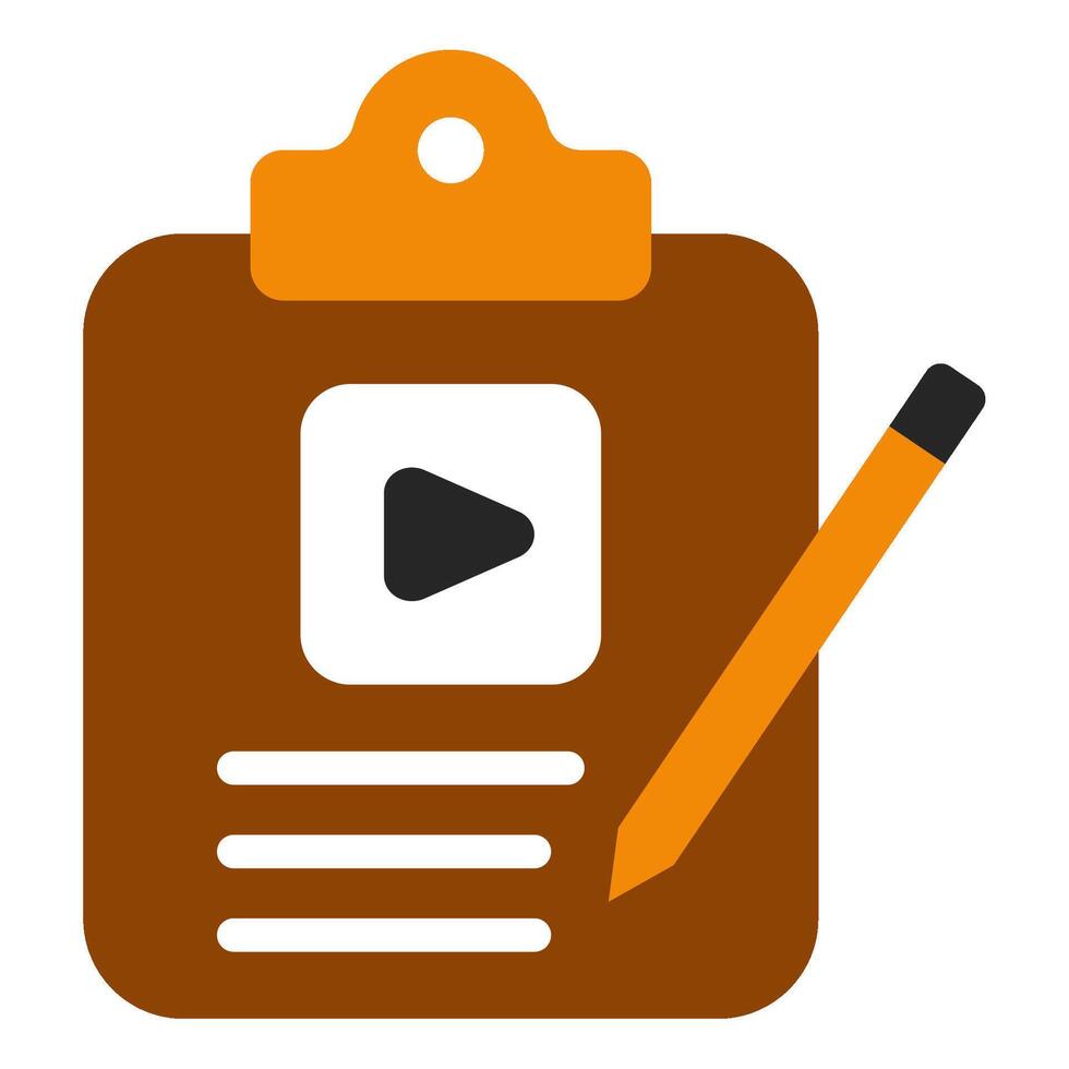 Script icon for web, app, infographic, etc vector