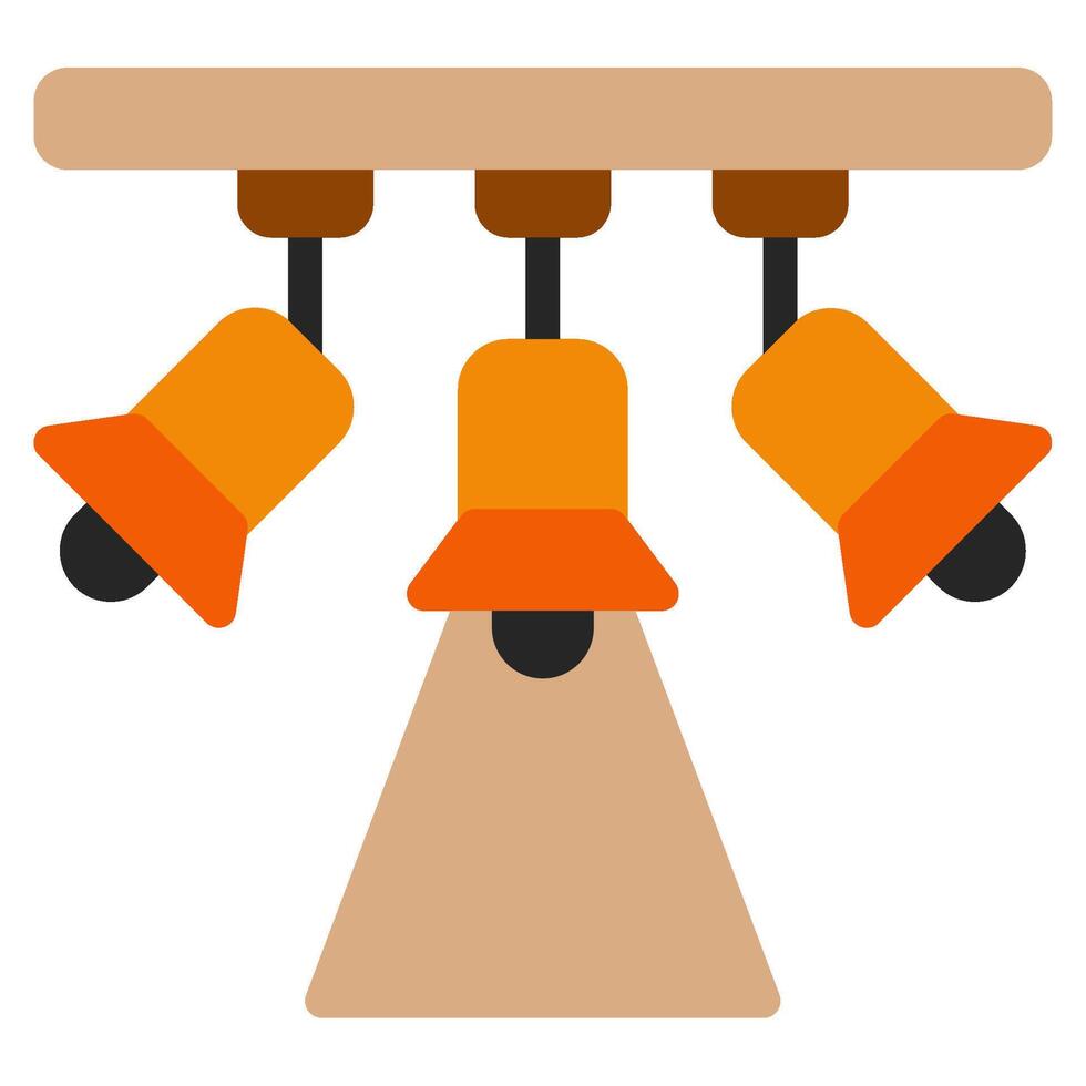 Spotlight icon for web, app, infographic, etc vector
