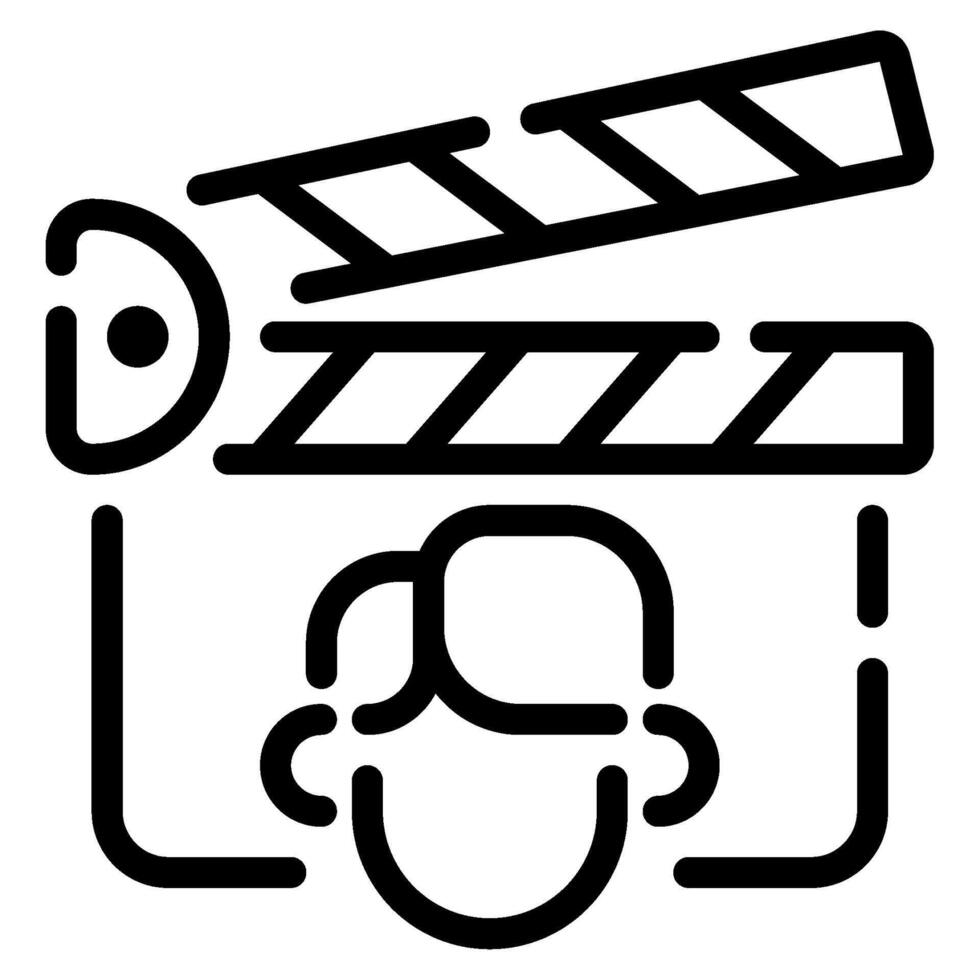 Casting icon for web, app, infographic, etc vector