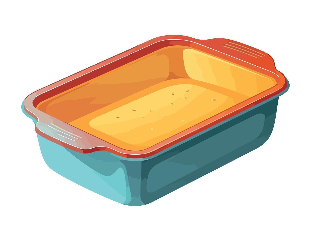 plastic container kitchen utensil icon icon isolated vector