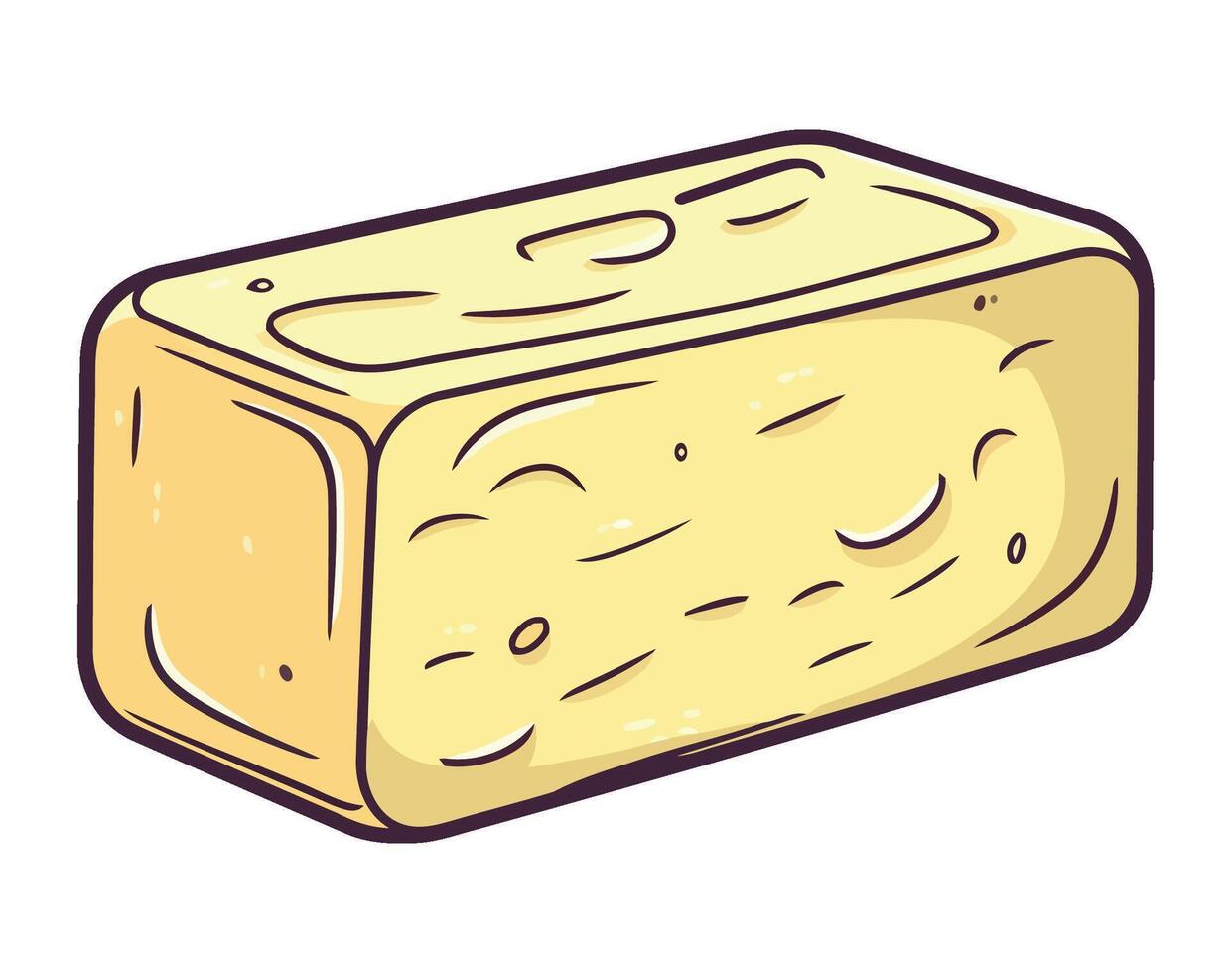 Fresh gourmet cheese symbolizes healthy eating icon isolated vector