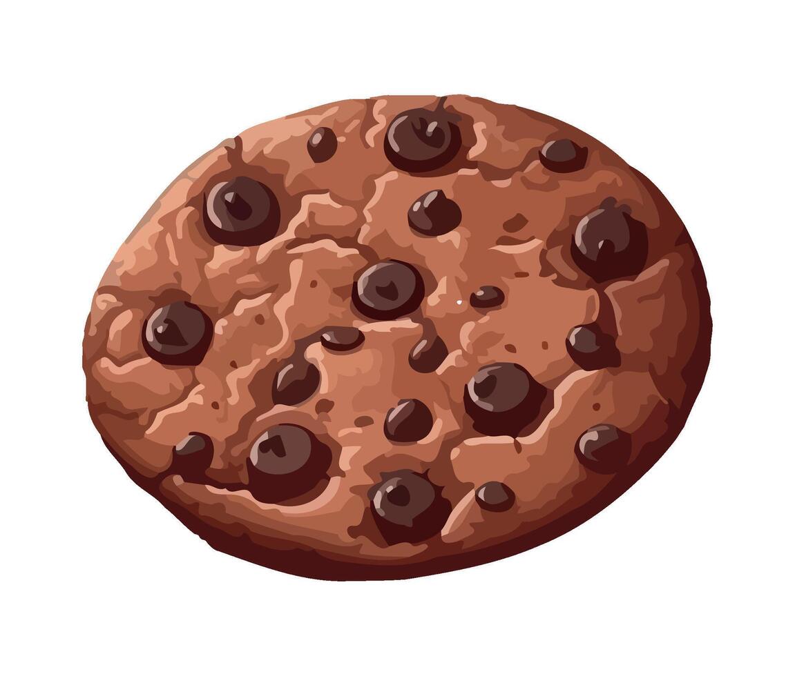 cookie sweet delicious icon isolated design vector