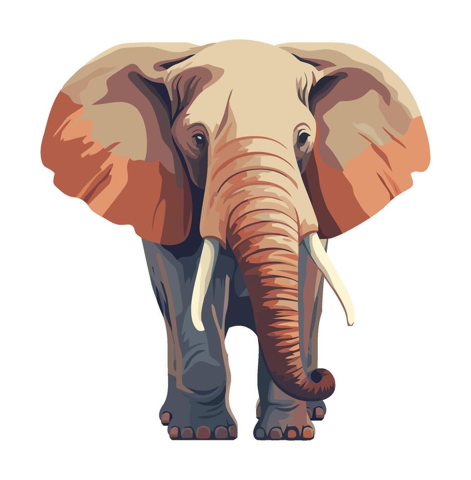Elephant animal african specie icon isolated 47642130 Vector Art at