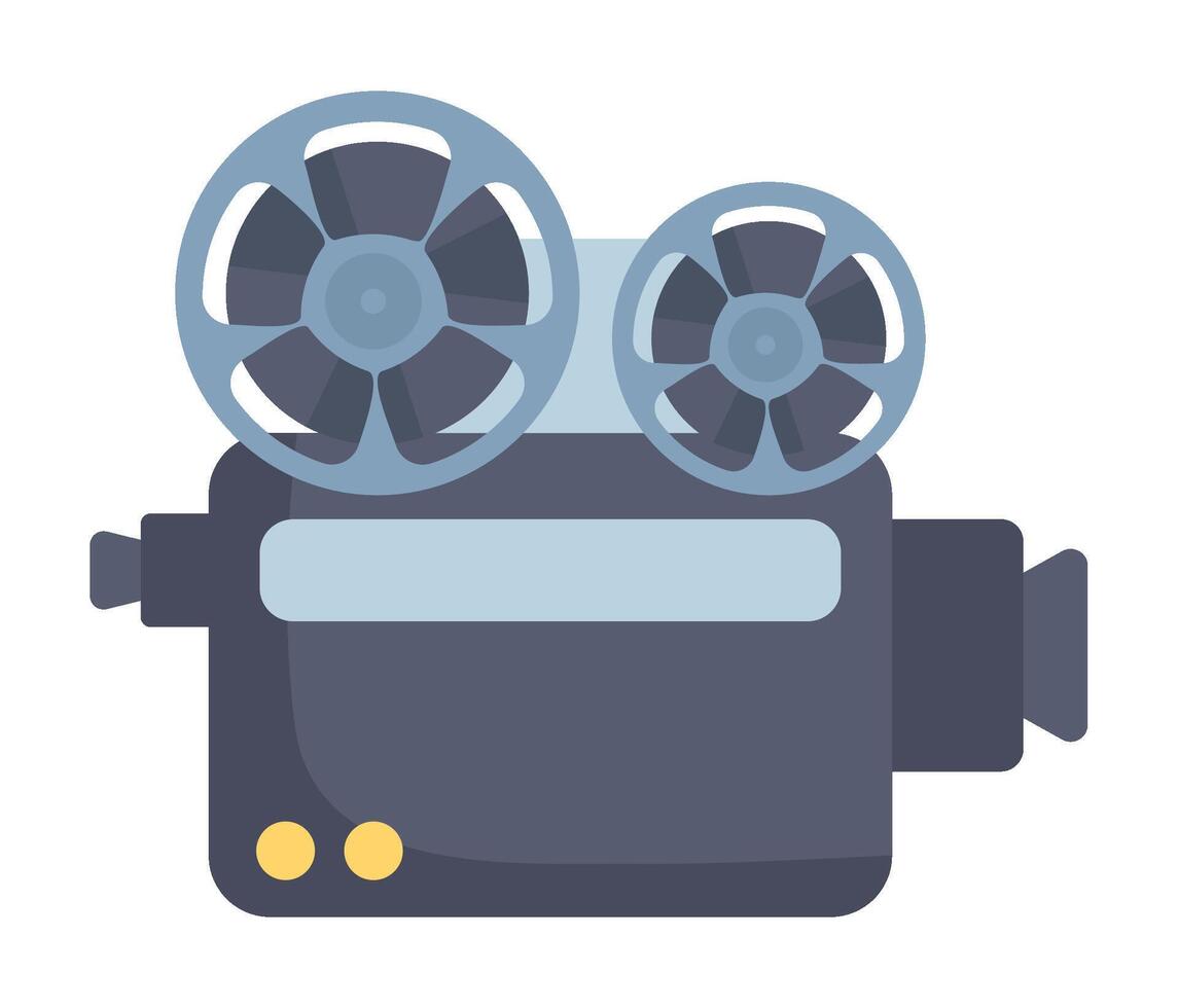 film device projector icon isolated vector