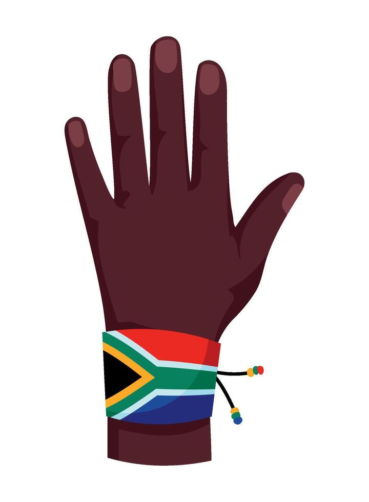 heritage day freedom isolated icon vector