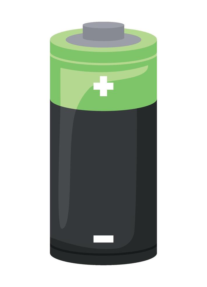 battery full charge illustration isolated vector