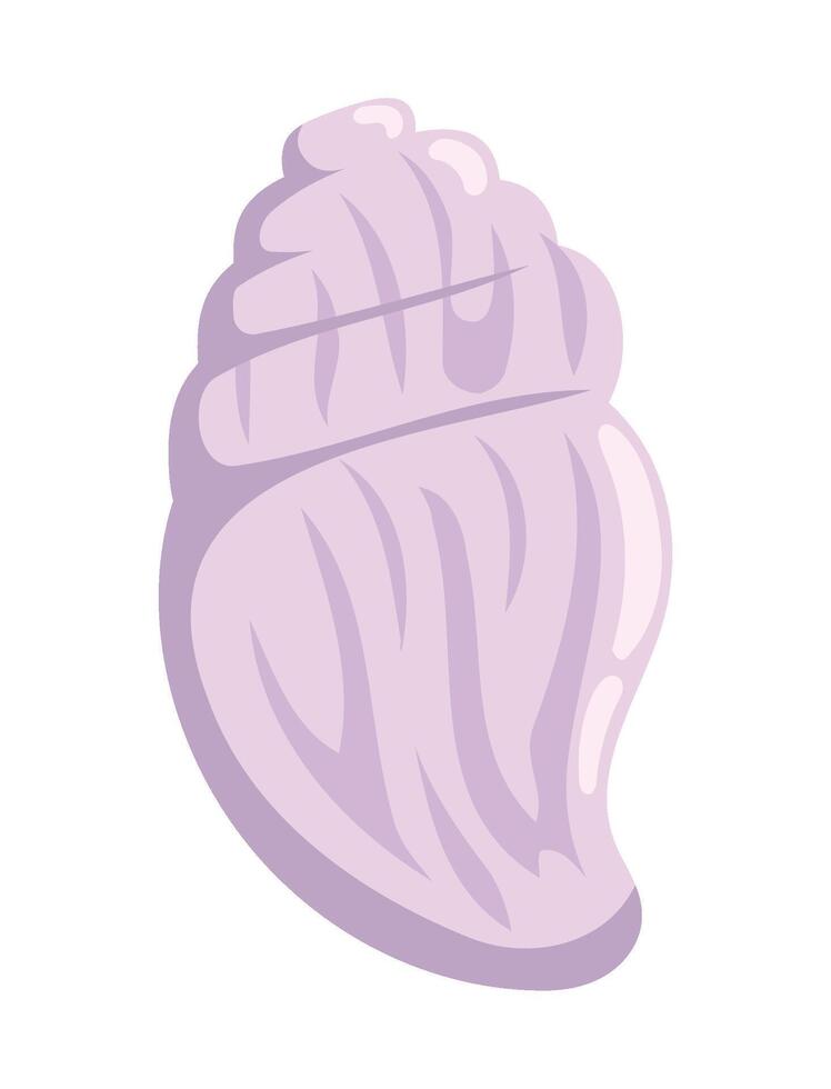 sea life snail design isolated vector