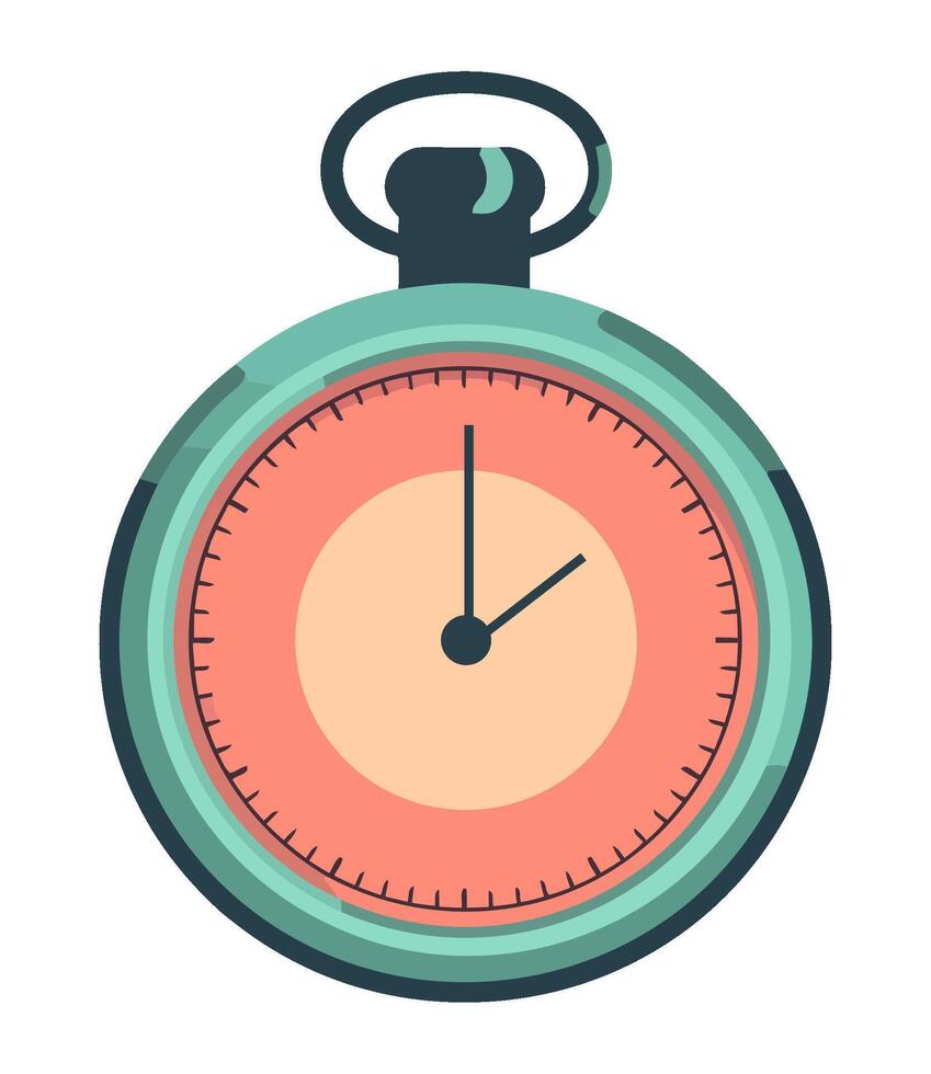 chronometer, speed timer icon isolated vector