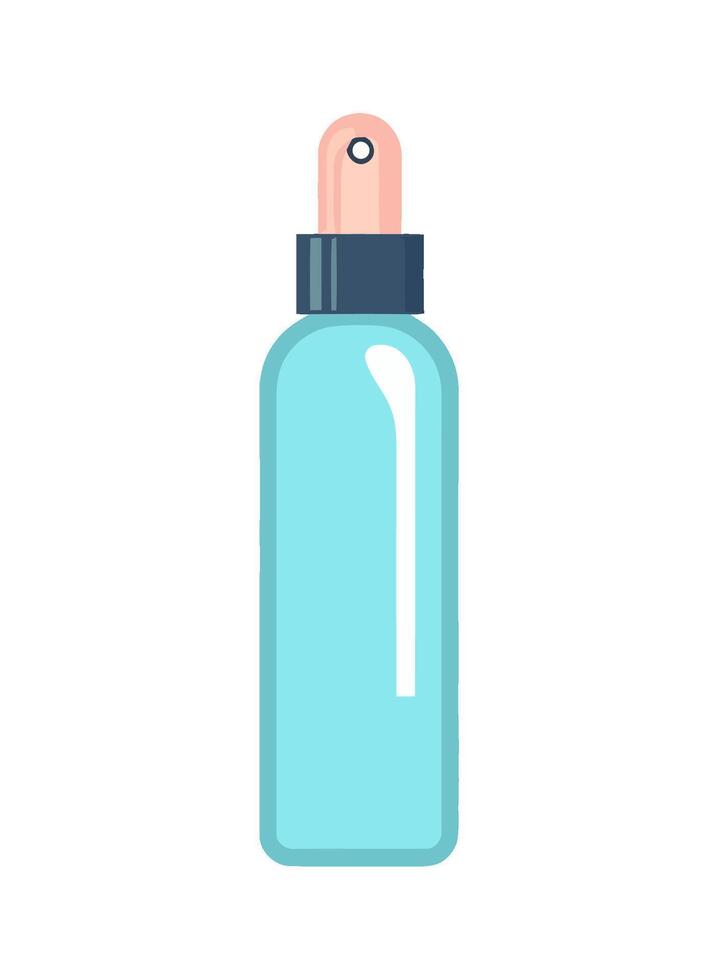 Moisturizer bottle design, skincare beauty product icon isolated vector